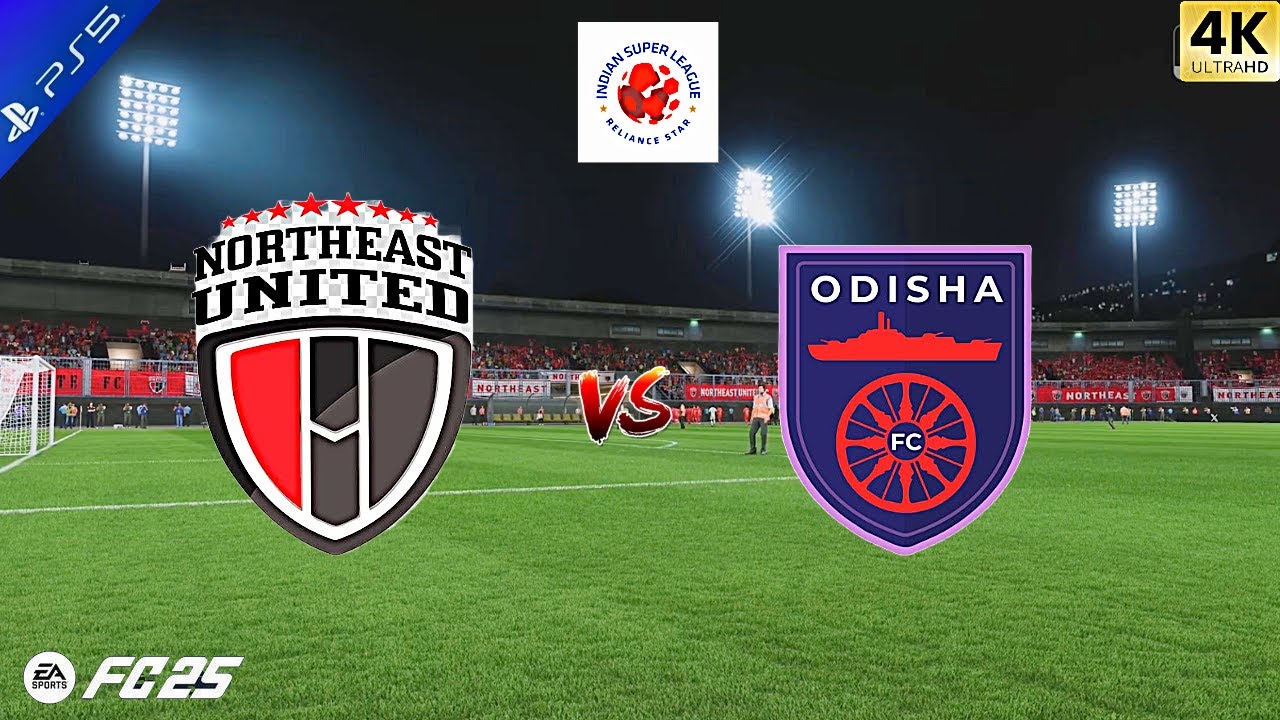 Odisha vs Northeast United